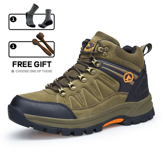 (⏰SPÉCIAL BLACK FRIDAY -70 % DE RÉDUCTION) Bottes de randonnée orthopédiques pour hommes, d'alpinisme, de soutien de la cheville, bottes tactiques imperméables et antidérapantes à bout large 