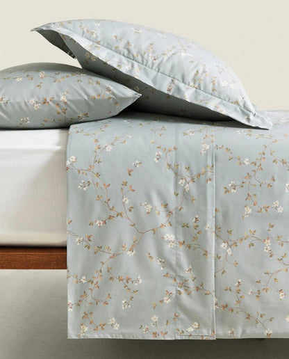 FLORAL PRINT DUVET COVER