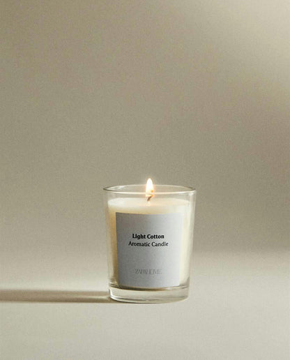 LIGHT COTTON SCENTED CANDLE