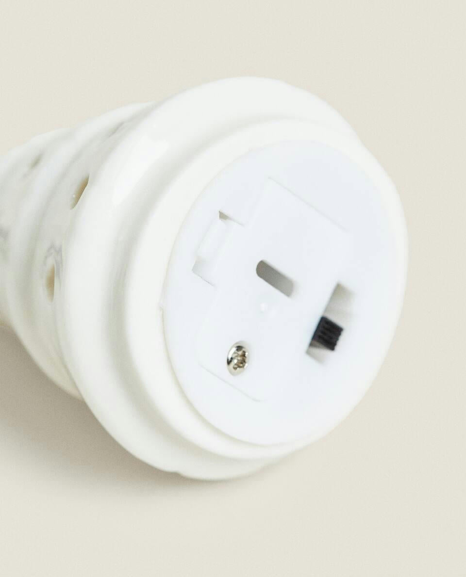 CHRISTMAS TREE PORCELAIN DECORATION