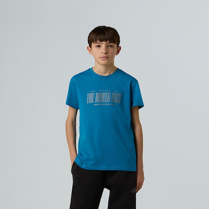 Boys' Reflective Logo Relaxed T-Shirt
