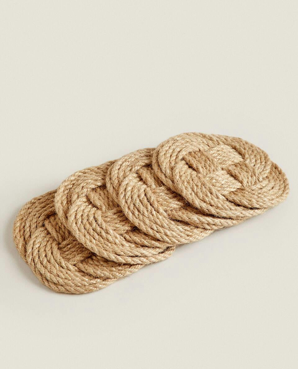 JUTE COASTER (PACK OF 4)