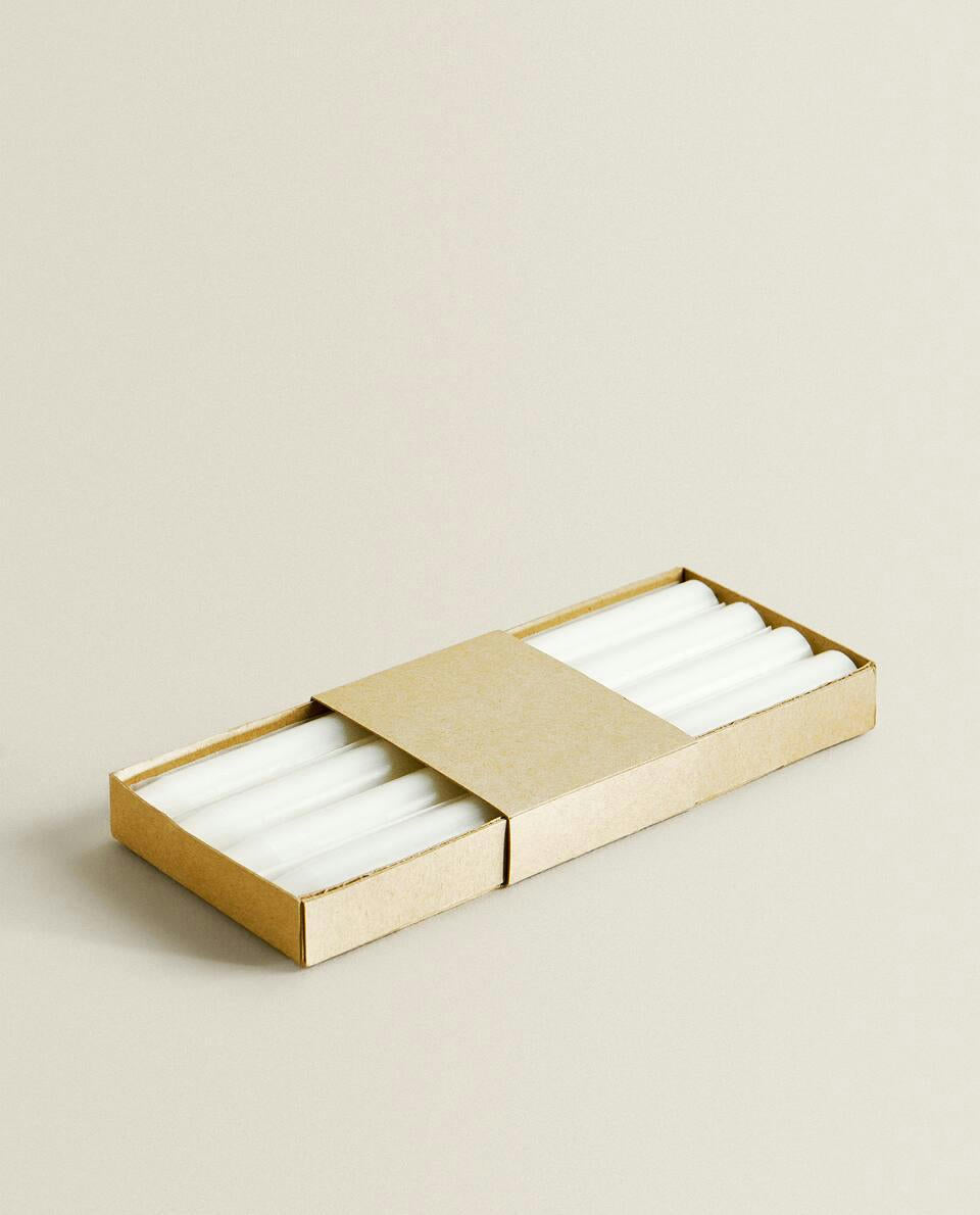 LONG CYLINDRICAL CANDLE (PACK OF 4)