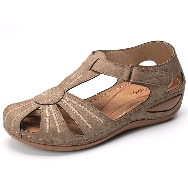 Lässige, bequeme Keilsandalen
