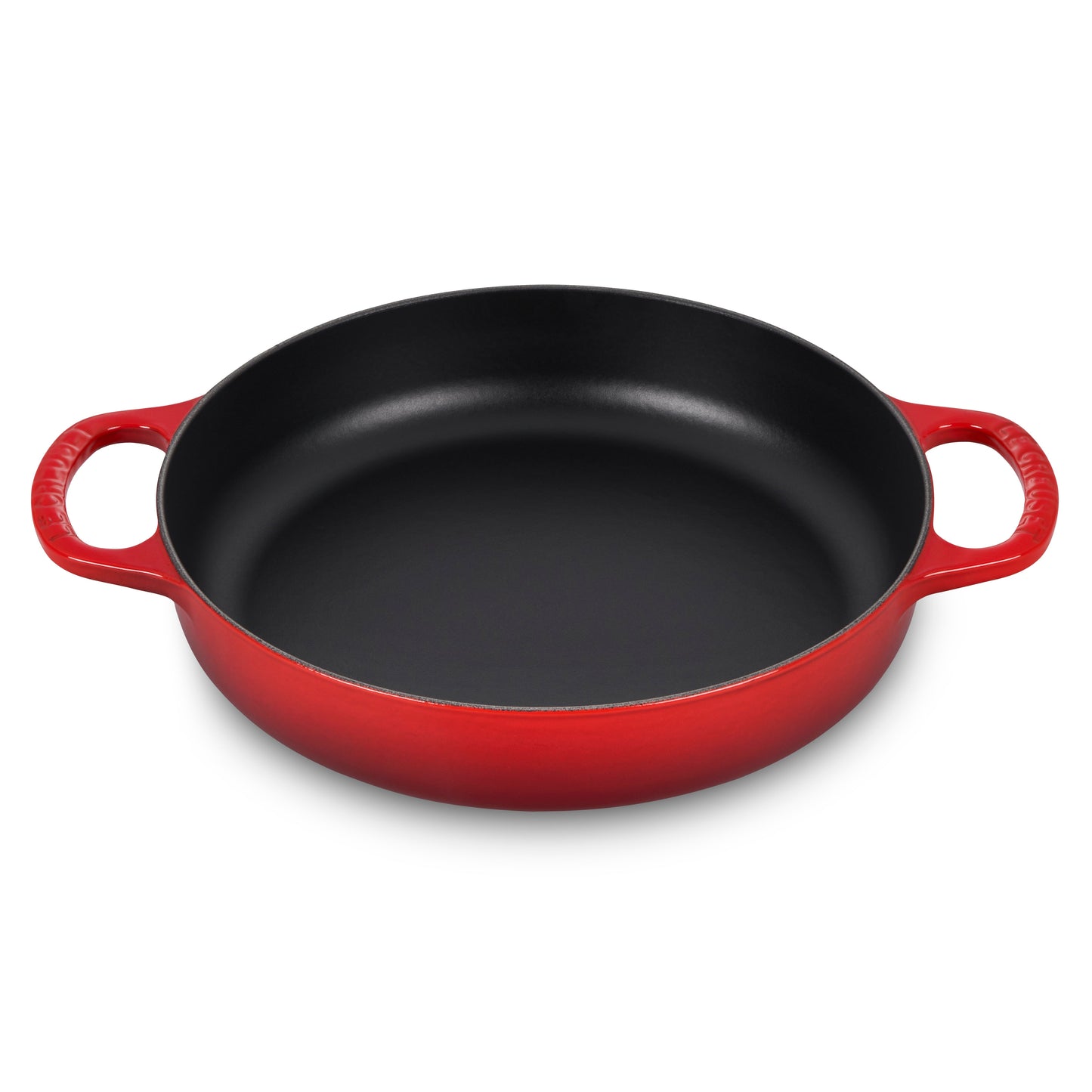 Signature Cast Iron 11-inch Cerise Everyday Pan