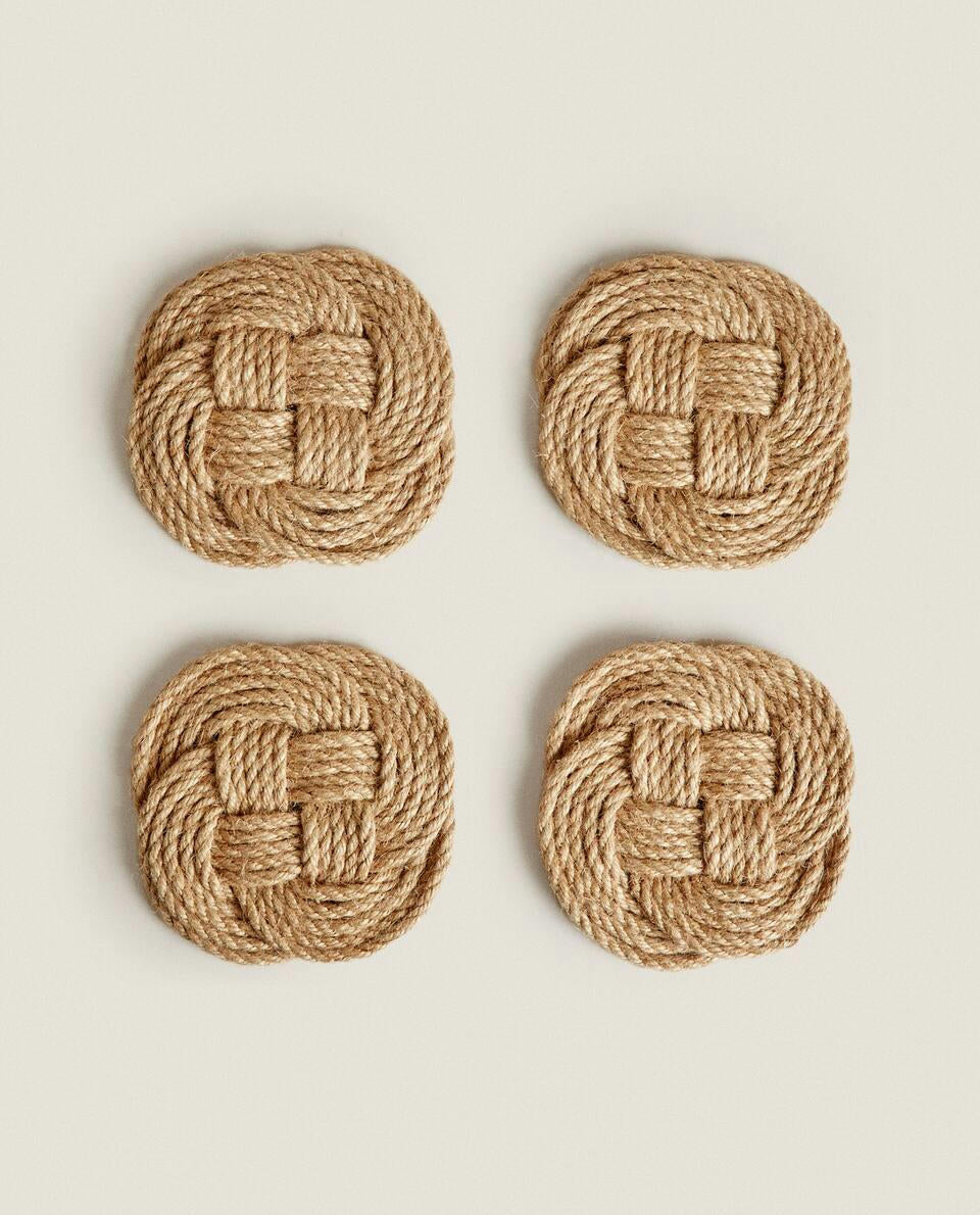 JUTE COASTER (PACK OF 4)