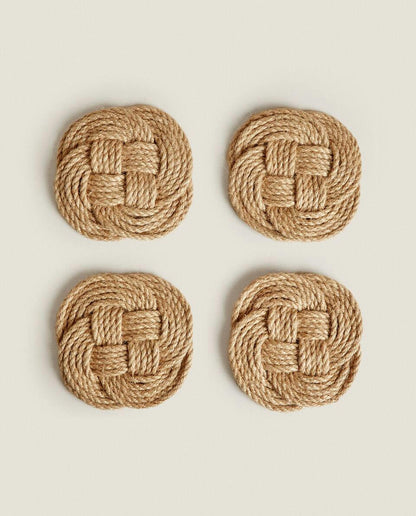 JUTE COASTER (PACK OF 4)