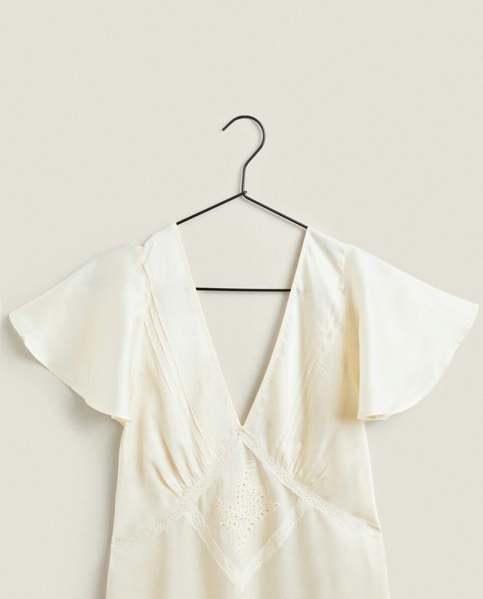 SATEEN NIGHTDRESS