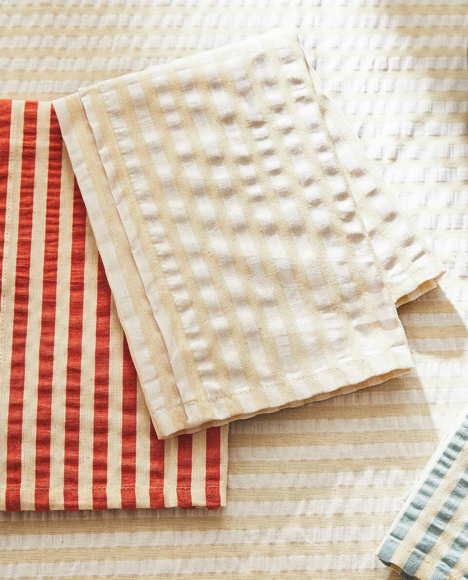 STRIPED NAPKINS (PACK OF 2)