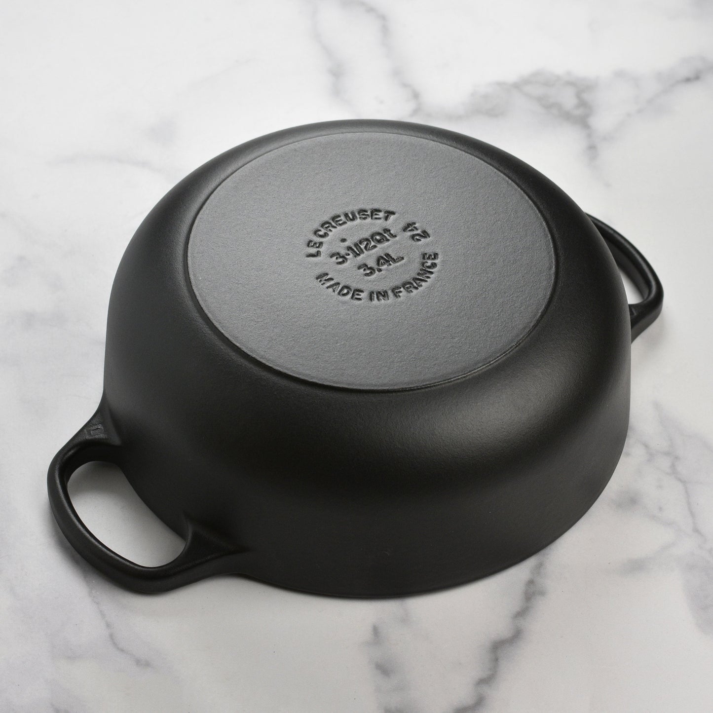 Signature Cast Iron 3.5-quart Licorice Sauteuse Dutch Oven