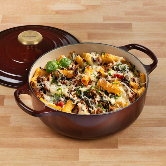 Signature Cast Iron 3.5-quart Rhone Sauteuse Dutch Oven