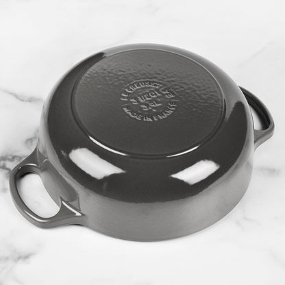 Signature Cast Iron 3.5-quart Oyster Sauteuse Dutch Oven