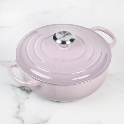 Signature Cast Iron 3.5-quart Shallot Sauteuse Dutch Oven