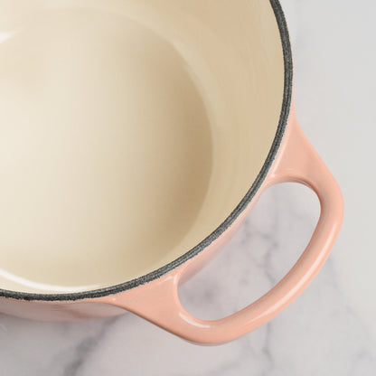 Signature Cast Iron 1.75-quart Peche Saucepan