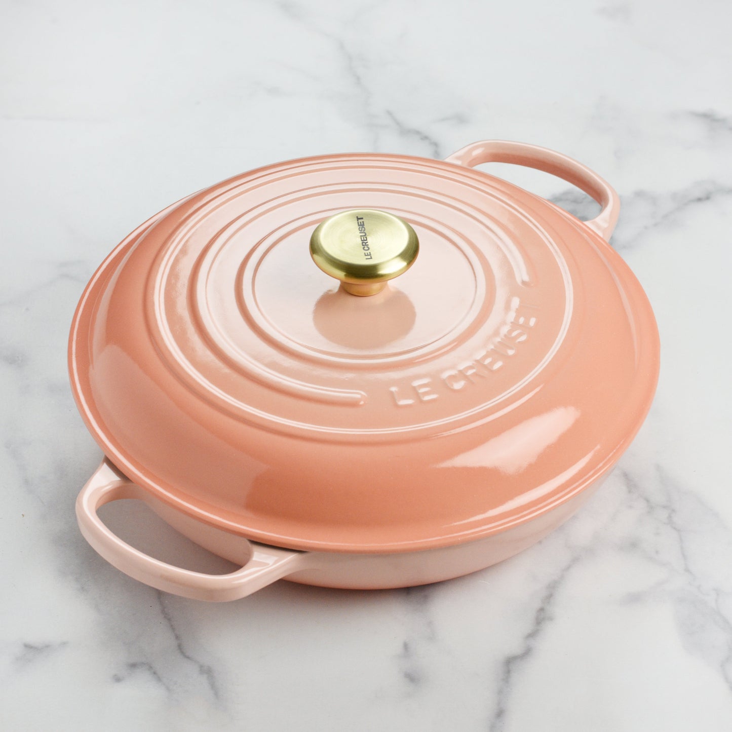 Signature Cast Iron 3.5-quart Peche Braiser
