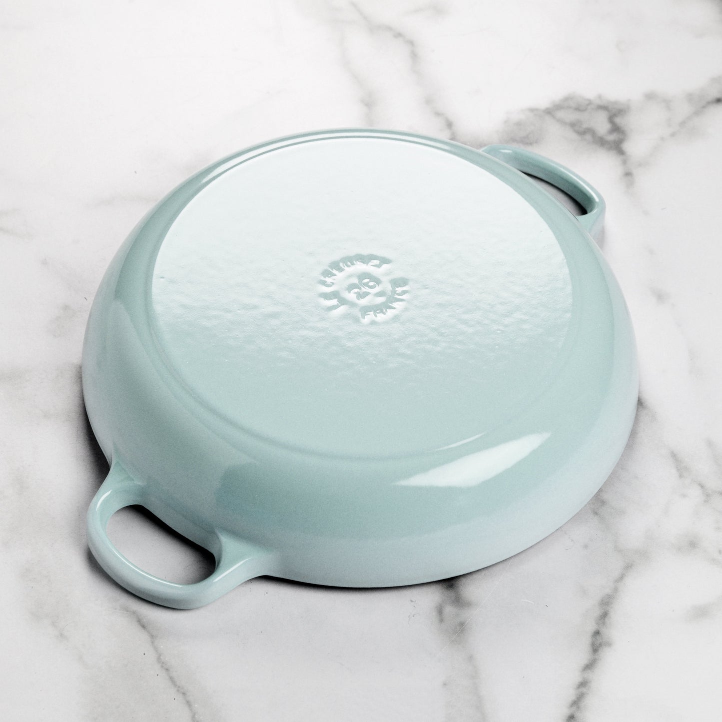 Signature Cast Iron 2.25-quart Sea Salt Petal Braiser