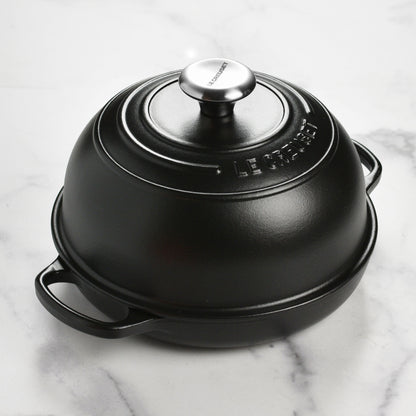Signature Cast Iron 9.5-inch Licorice Bread Oven