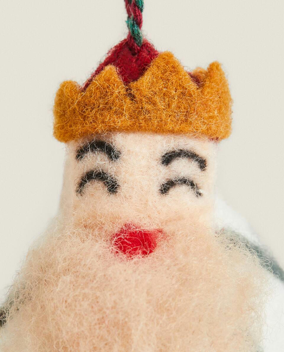 FELT SAINT MELCHIOR CHRISTMAS DECORATION
