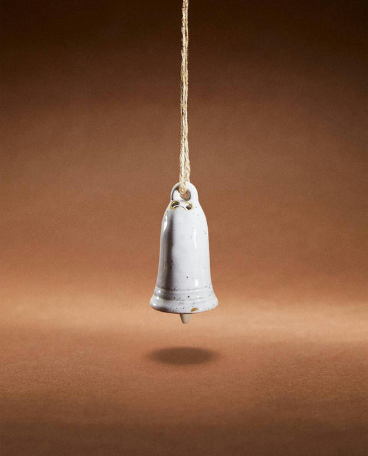 CHRISTMAS CERAMIC BELL DECORATION