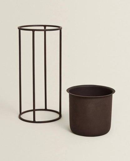 METALLIC FLOWERPOT