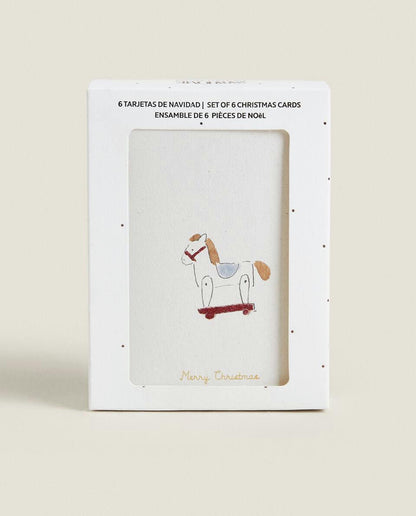 PACK OF CHILDREN’S CHRISTMAS POSTCARDS (PACK OF 6)