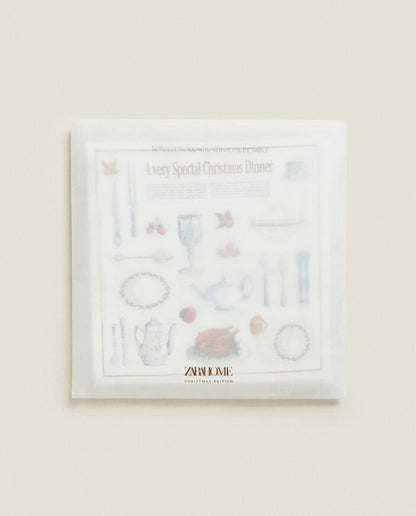 PACK OF PAPER CHRISTMAS NAPKINS (PACK OF 20)