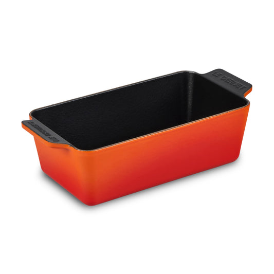 Signature Cast Iron 9 x 5-inch Flame Loaf Pan
