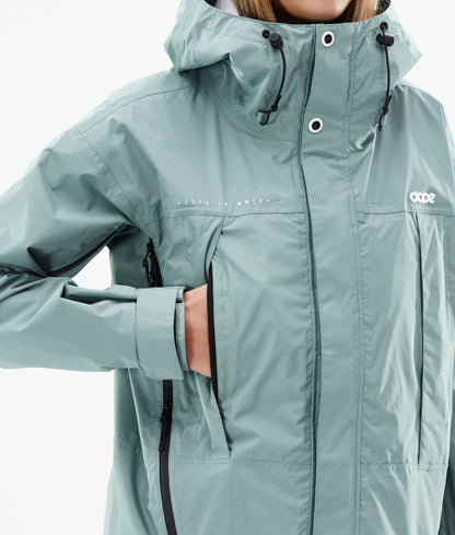 Outdoor Jacket For Women Faded Green
