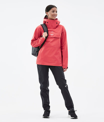 Rain Jacket For Women Coral