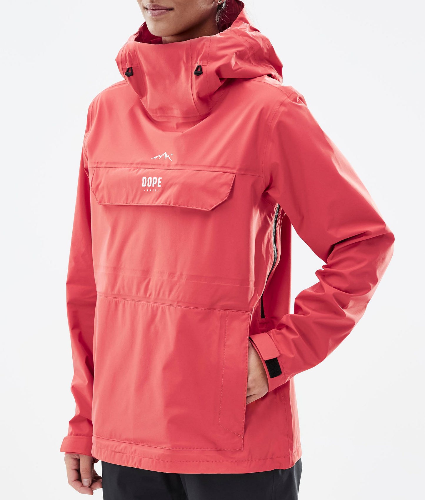 Rain Jacket For Women Coral