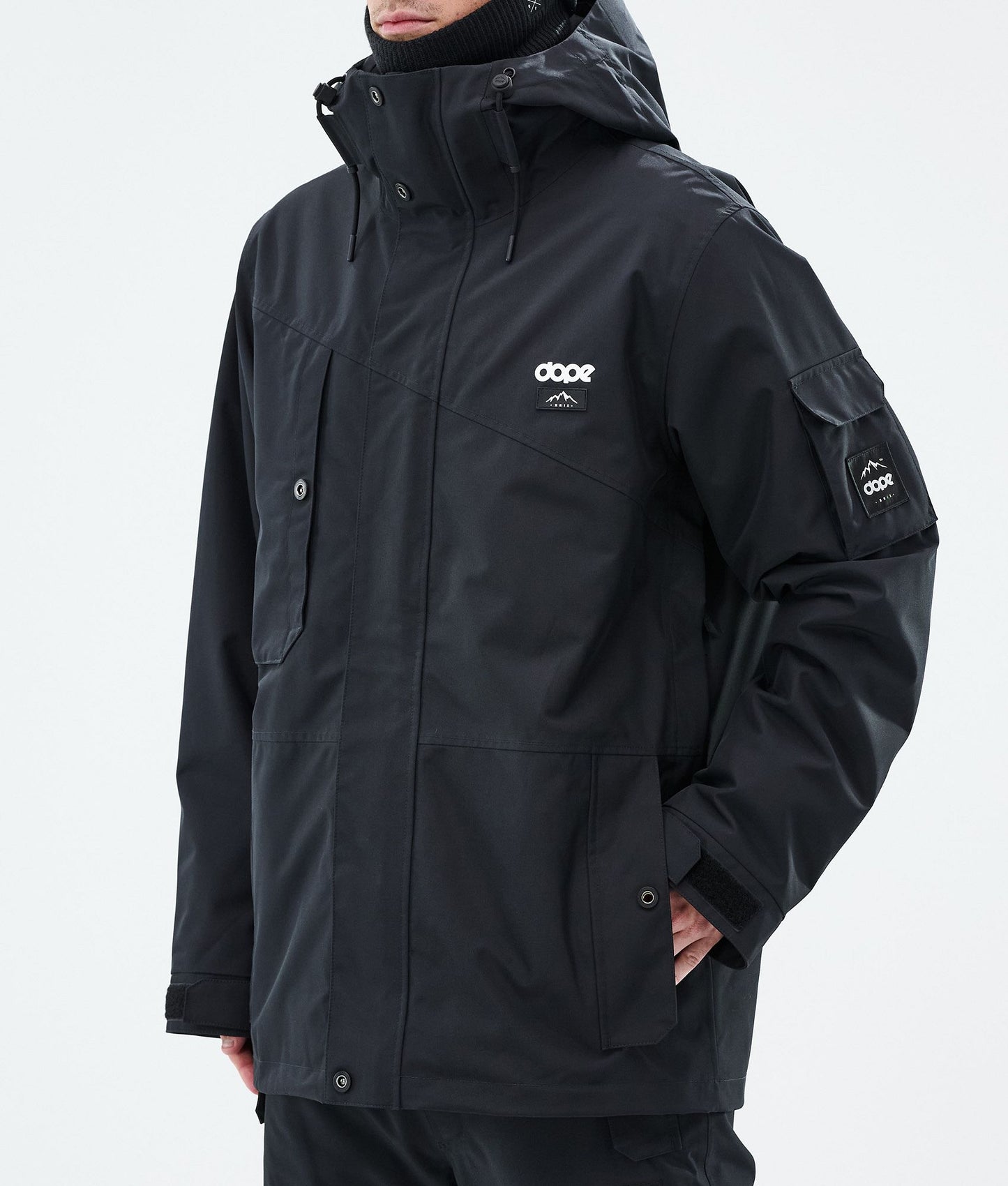 Snowboard Jacket For Men Blackout