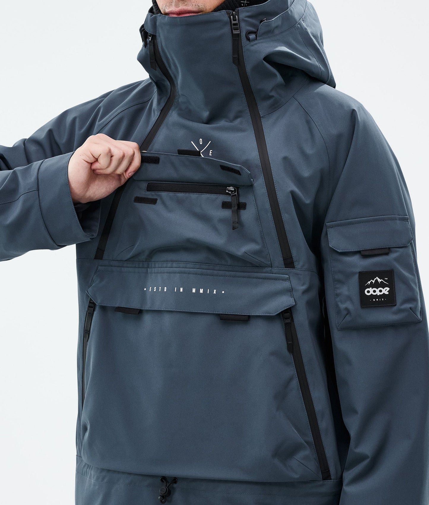 Snowboard Jacket For Men Metal Blue