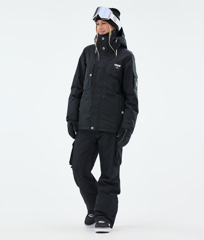 Snowboard Jacket For Women Black