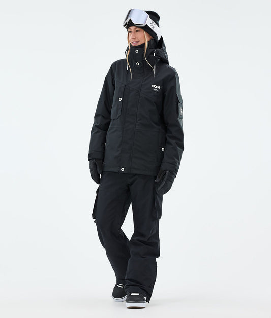 Snowboard Jacket For Women Black
