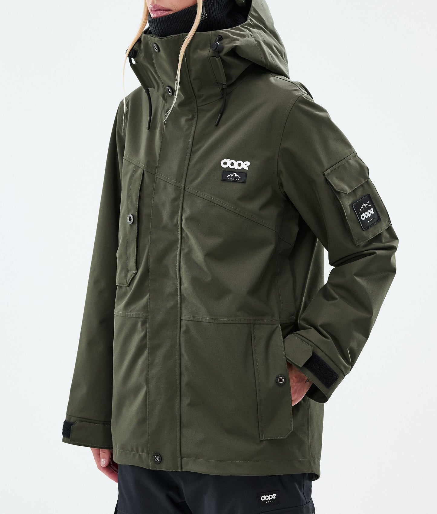 Snowboard Jacket For Women Olive Green