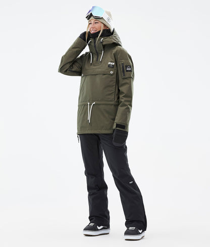 Snowboard Jacket For Women Olive Green