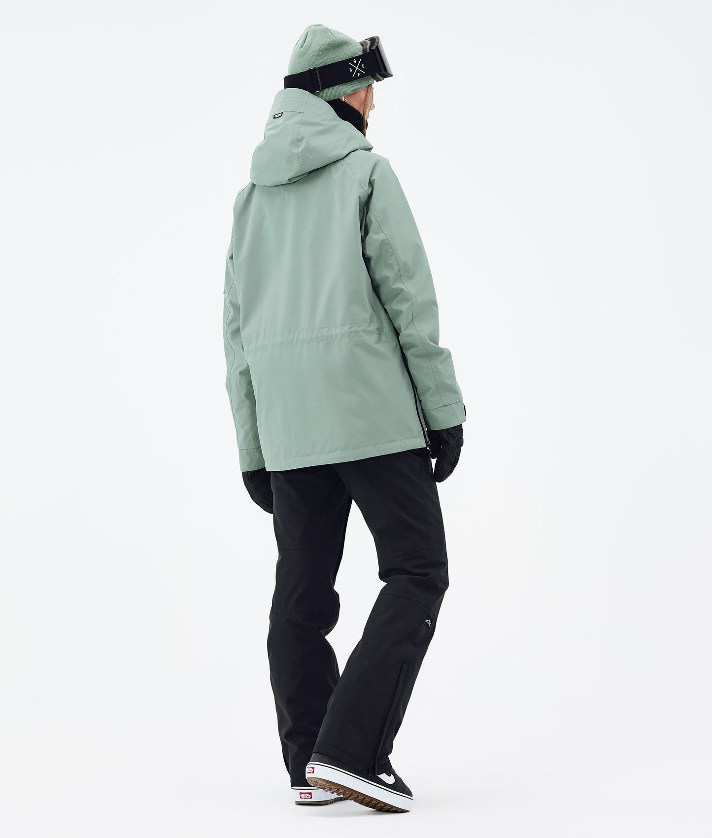 Snowboard Jacket For Women Faded Green