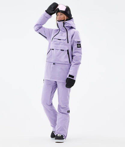 Snowboard Jacket For Women Faded Violet