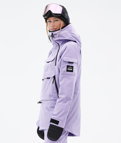Snowboard Jacket For Women Faded Violet