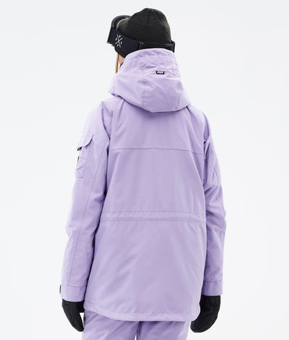 Snowboard Jacket For Women Faded Violet