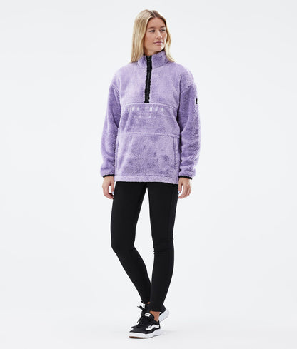 Fleece Sweater For Women Faded Violet