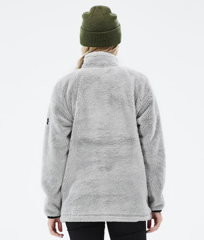Fleece Sweater For Women Light Grey