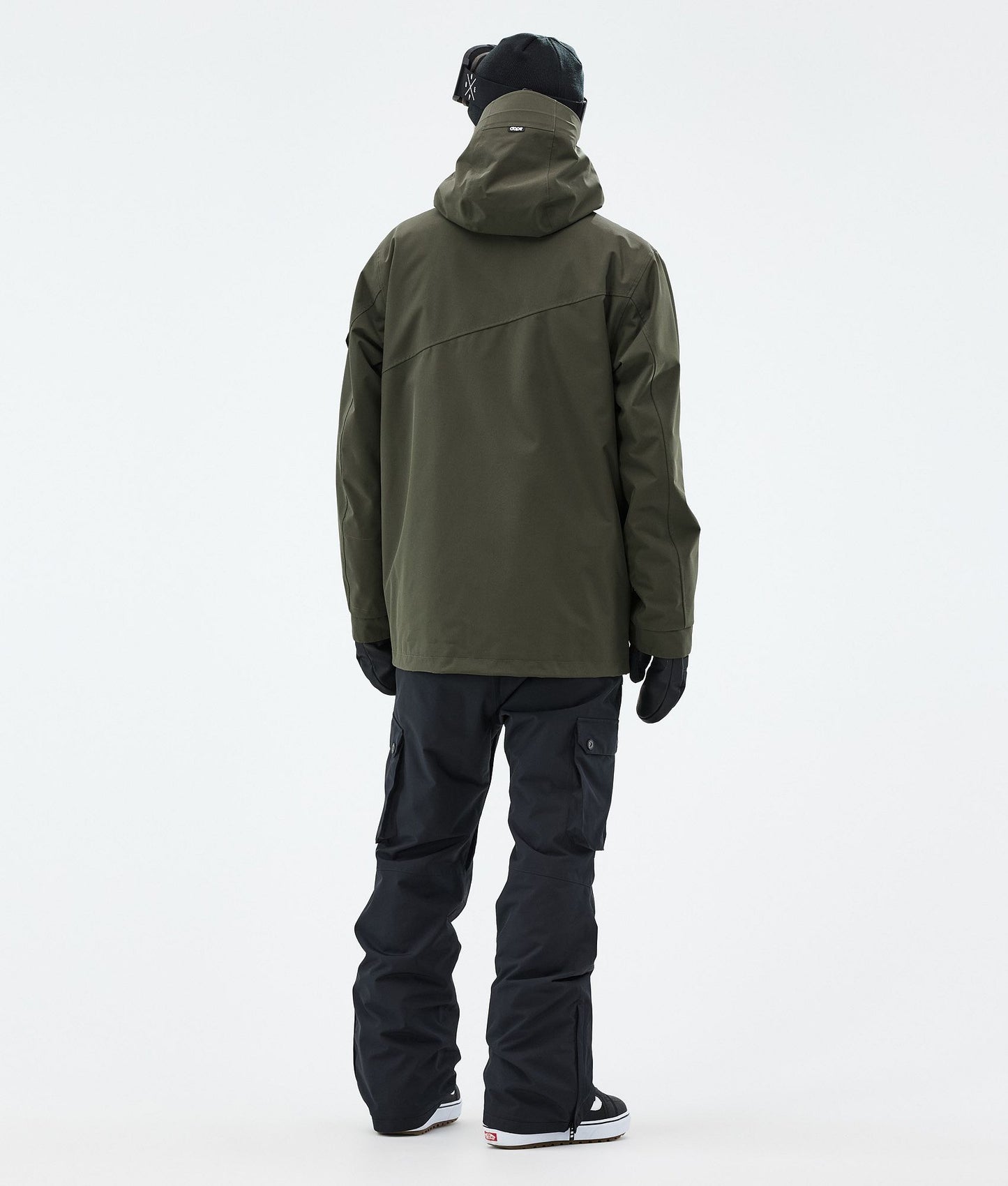 Snowboard Jacket For Men Olive Green