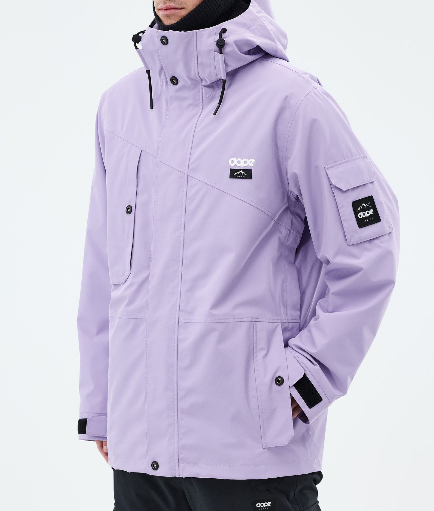 Snowboard Jacket For Men Faded Violet