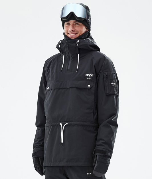 Snowboard Jacket For Men Black