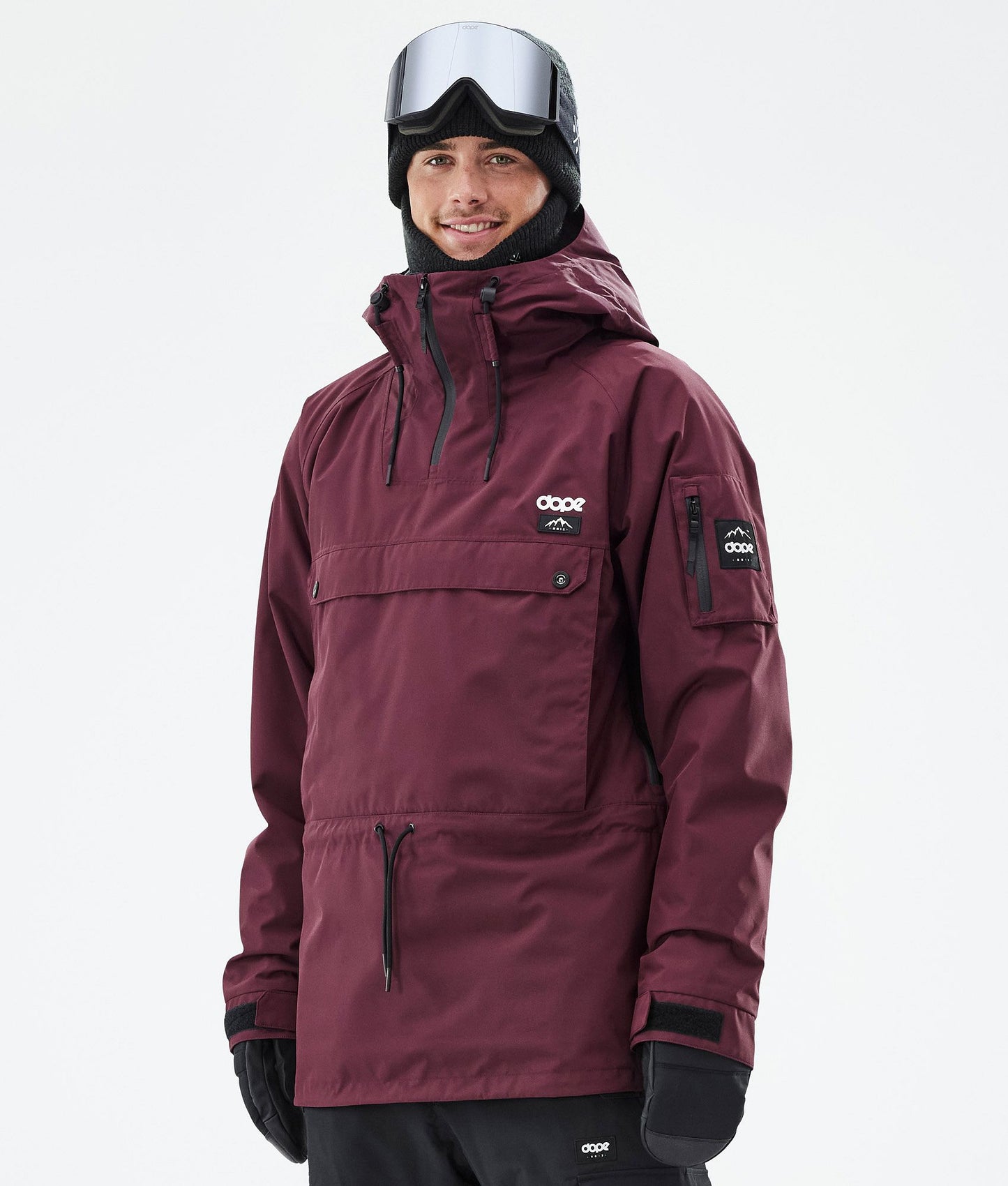 Snowboard Jacket For Men Don Burgundy