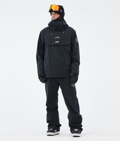 Snowboard Jacket For Men Black