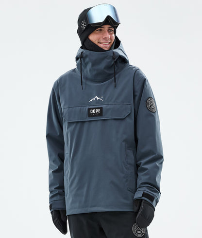 Snowboard Jacket For Men Metal Blue