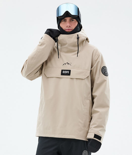 Snowboard Jacket For Men Sand
