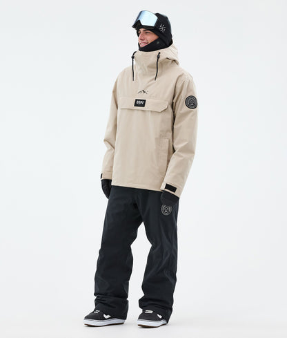 Snowboard Jacket For Men Sand